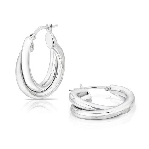 ernest jones silver heart earrings.